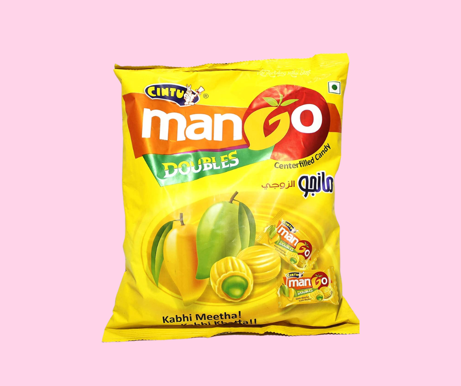 Cintu Mango Doubles Centerfilled Candy 20 Pieces -